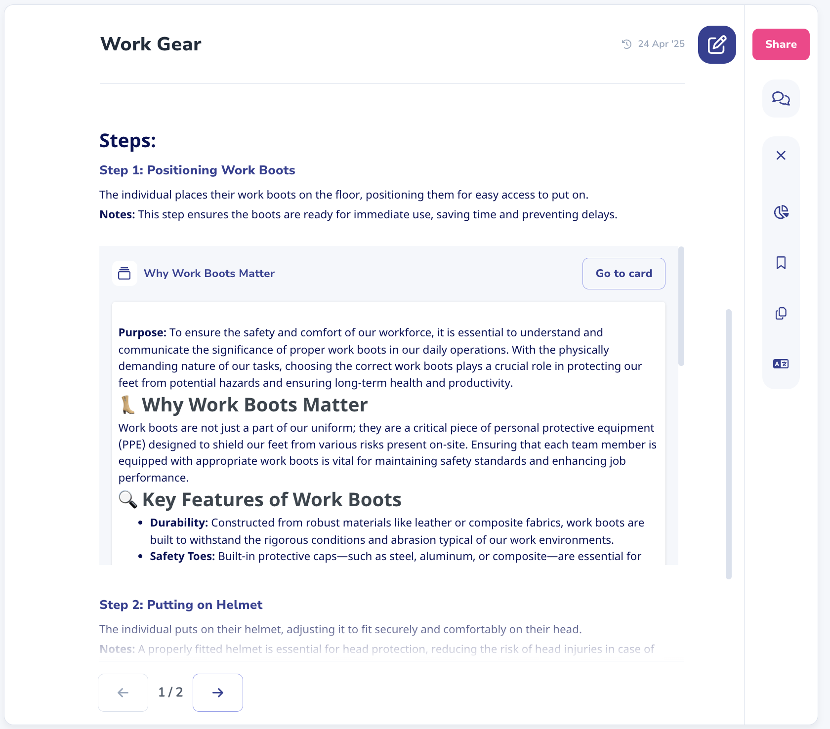 Traning Flow Analytics